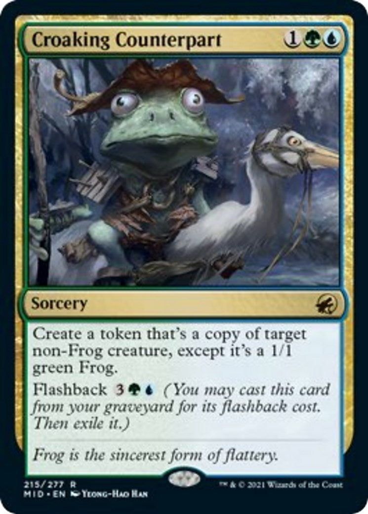 Croaking Counterpart (215) (Innistrad: Midnight Hunt)