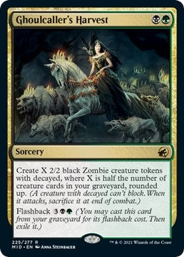 Image for Ghoulcaller's Harvest (225) (Innistrad: Midnight Hunt) - Magic: The Gathering