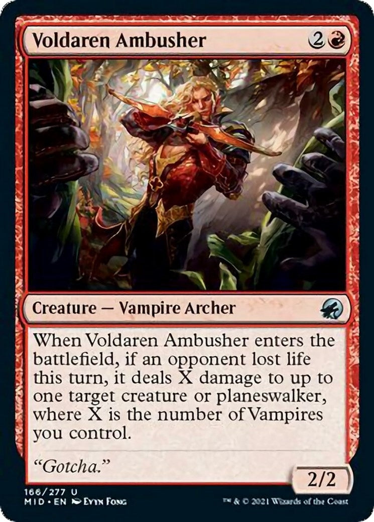 Voldaren Ambusher (166) (Innistrad: Midnight Hunt)