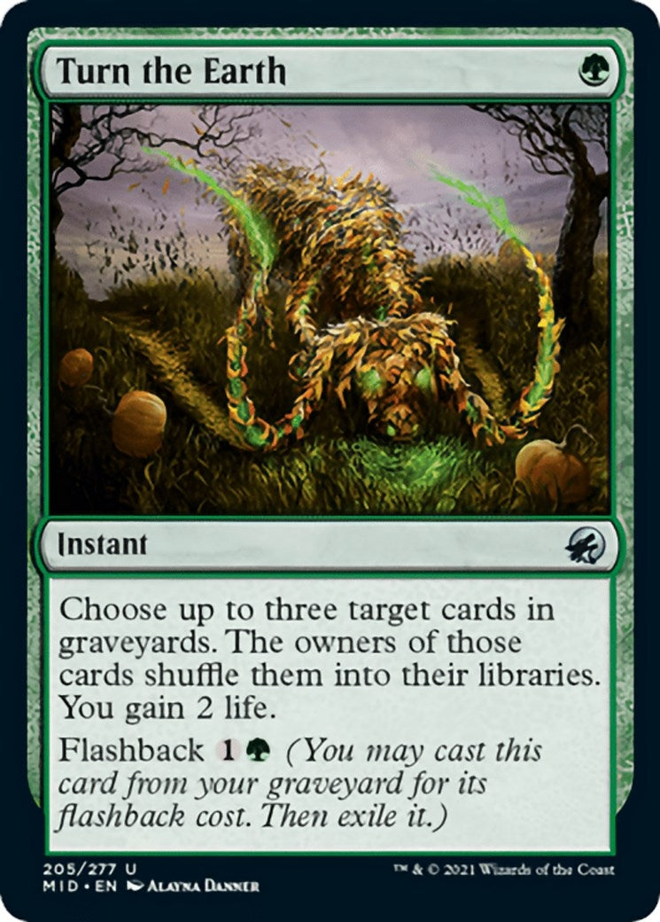 Image for Turn the Earth (205) (Innistrad: Midnight Hunt) - Magic: The Gathering
