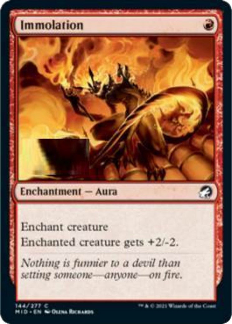 Immolation (144) (Innistrad: Midnight Hunt)