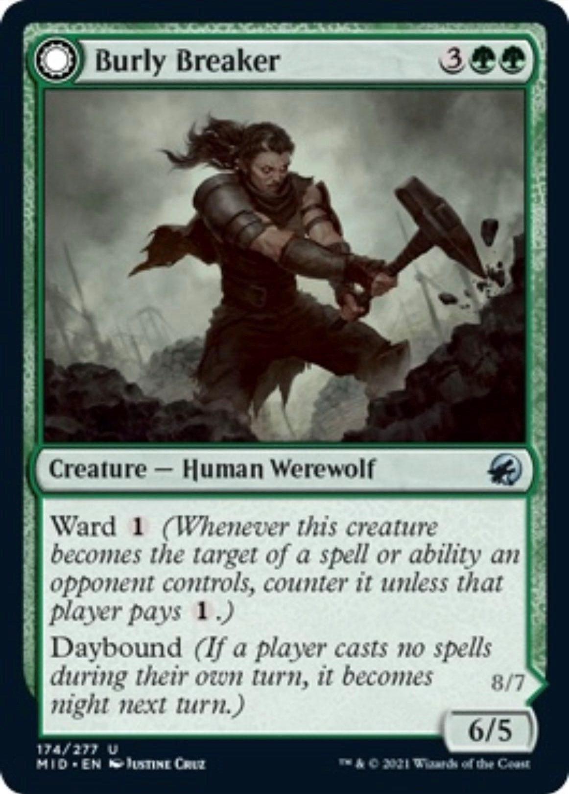 Burly Breaker (174) (Innistrad: Midnight Hunt)
