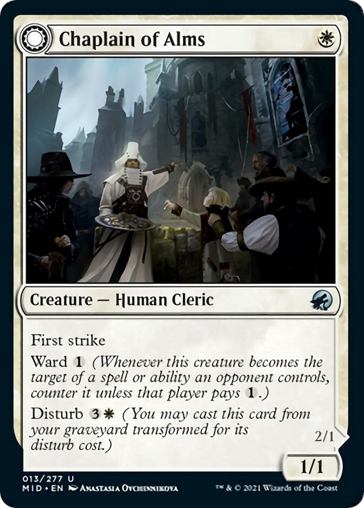 Image for Chaplain of Alms (13) (Innistrad: Midnight Hunt) - Magic: The Gathering