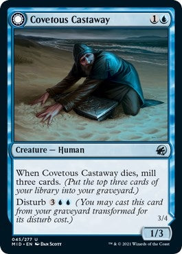 Image for Covetous Castaway (45) (Innistrad: Midnight Hunt) - Magic: The Gathering