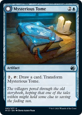 Image for Mysterious Tome (63) (Innistrad: Midnight Hunt) - Magic: The Gathering