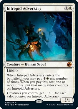 Intrepid Adversary (25) (Innistrad: Midnight Hunt)