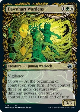 Image for Dawnhart Wardens (Showcase) (308) (Innistrad: Midnight Hunt) - Magic: The Gathering
