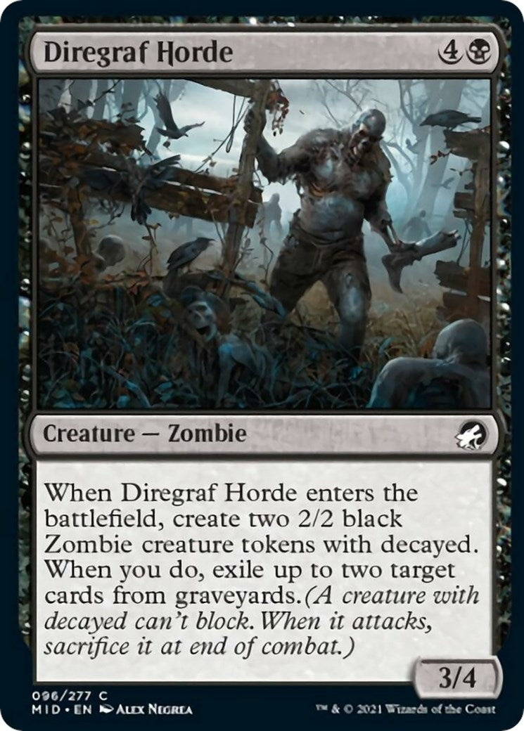 Diregraf Horde (96) (Innistrad: Midnight Hunt)