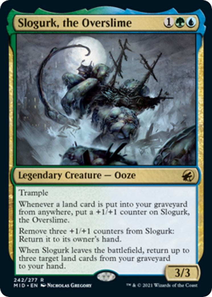 Image for Slogurk, the Overslime (242) (Innistrad: Midnight Hunt) - Magic: The Gathering