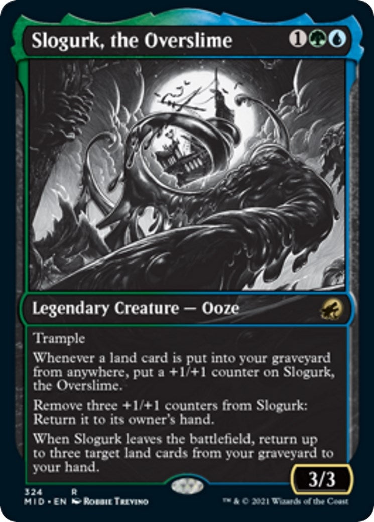 Image for Slogurk, the Overslime (Showcase) (324) (Innistrad: Midnight Hunt) - Magic: The Gathering