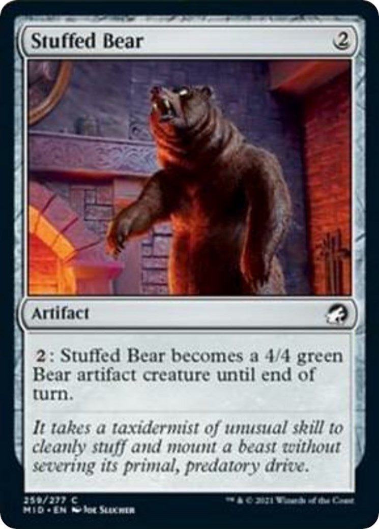 Image for Stuffed Bear (259) (Innistrad: Midnight Hunt) - Magic: The Gathering