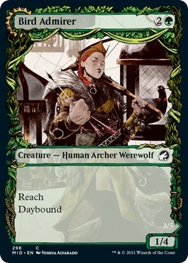 Image for Bird Admirer (Showcase) (298) (Innistrad: Midnight Hunt) - Magic: The Gathering