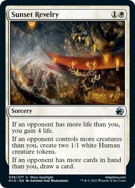 Sunset Revelry (38) (Innistrad: Midnight Hunt)