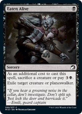 Eaten Alive (99) (Innistrad: Midnight Hunt)