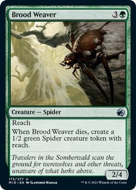 Image for Brood Weaver (173) (Innistrad: Midnight Hunt) - Magic: The Gathering