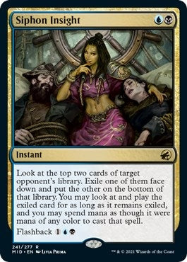 Siphon Insight (241) (Innistrad: Midnight Hunt)