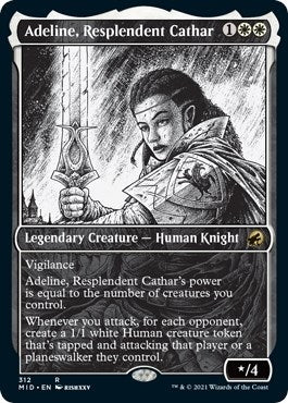 Image for Adeline, Resplendent Cathar (Showcase) (312) (Innistrad: Midnight Hunt) - Magic: The Gathering