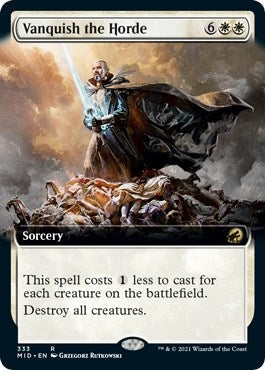 Vanquish the Horde (Extended Art) (333) (Innistrad: Midnight Hunt)