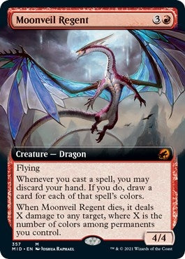 Image for Moonveil Regent (Extended Art) (357) (Innistrad: Midnight Hunt) - Magic: The Gathering