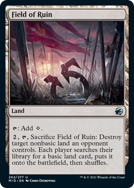 Field of Ruin (262) (Innistrad: Midnight Hunt)