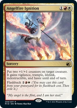 Image for Angelfire Ignition (209) (Innistrad: Midnight Hunt) - Magic: The Gathering
