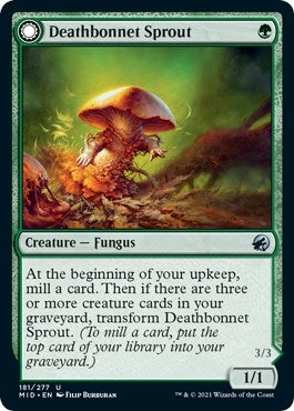 Image for Deathbonnet Sprout (181) (Innistrad: Midnight Hunt) - Magic: The Gathering