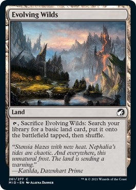 Evolving Wilds (261) (Innistrad: Midnight Hunt)
