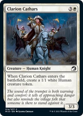 Clarion Cathars (14) (Innistrad: Midnight Hunt)