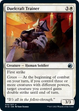 Image for Duelcraft Trainer (16) (Innistrad: Midnight Hunt) - Magic: The Gathering