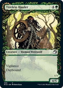 Tireless Hauler (Showcase) (305) (Innistrad: Midnight Hunt)