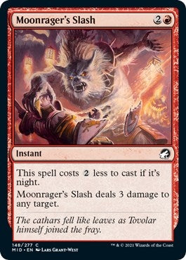 Moonrager's Slash (148) (Innistrad: Midnight Hunt)