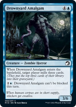 Image for Drownyard Amalgam (50) (Innistrad: Midnight Hunt) - Magic: The Gathering