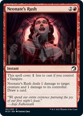 Neonate's Rush (151) (Innistrad: Midnight Hunt)