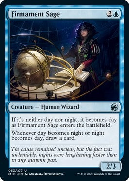 Image for Firmament Sage (53) (Innistrad: Midnight Hunt) - Magic: The Gathering