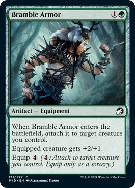 Bramble Armor (171) (Innistrad: Midnight Hunt)