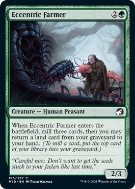 Eccentric Farmer (185) (Innistrad: Midnight Hunt)