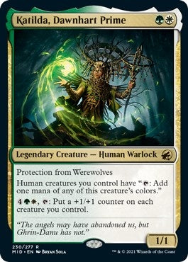 Image for Katilda, Dawnhart Prime (230) (Innistrad: Midnight Hunt) - Magic: The Gathering