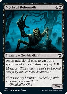 Morkrut Behemoth (114) (Innistrad: Midnight Hunt)