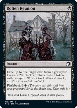 Rotten Reunion (119) (Innistrad: Midnight Hunt)