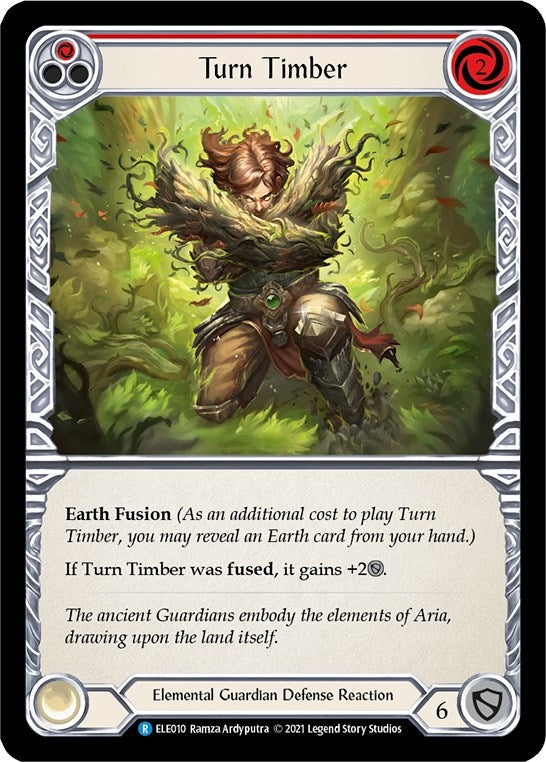 Image for Turn Timber (Red) (ELE010) (Tales of Aria) - Flesh and Blood TCG