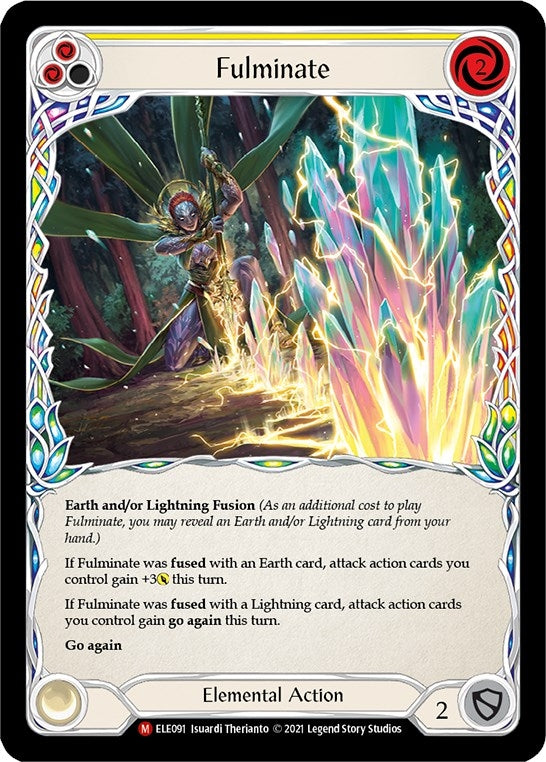 Image for Fulminate (ELE091) (Tales of Aria) - Flesh and Blood TCG