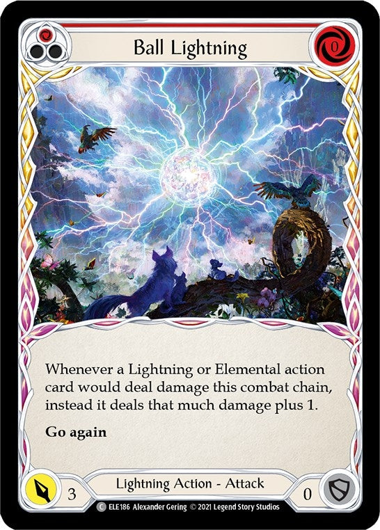Image for Ball Lightning (Red) (ELE186) (Tales of Aria) - Flesh and Blood TCG