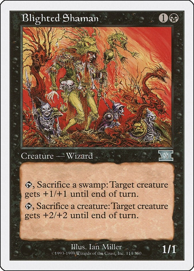 Image for Blighted Shaman (114) (Classic Sixth Edition) - Magic: The Gathering