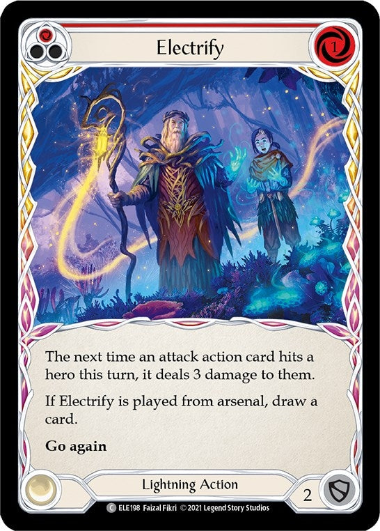 Image for Electrify (Red) (ELE198) (Tales of Aria) - Flesh and Blood TCG