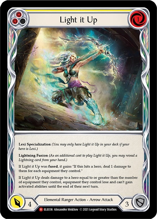 Image for Light it Up (ELE036) (Tales of Aria) - Flesh and Blood TCG