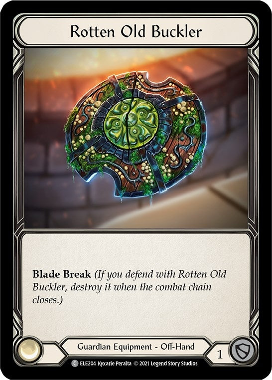 Image for Rotten Old Buckler (ELE204) (Tales of Aria) - Flesh and Blood TCG