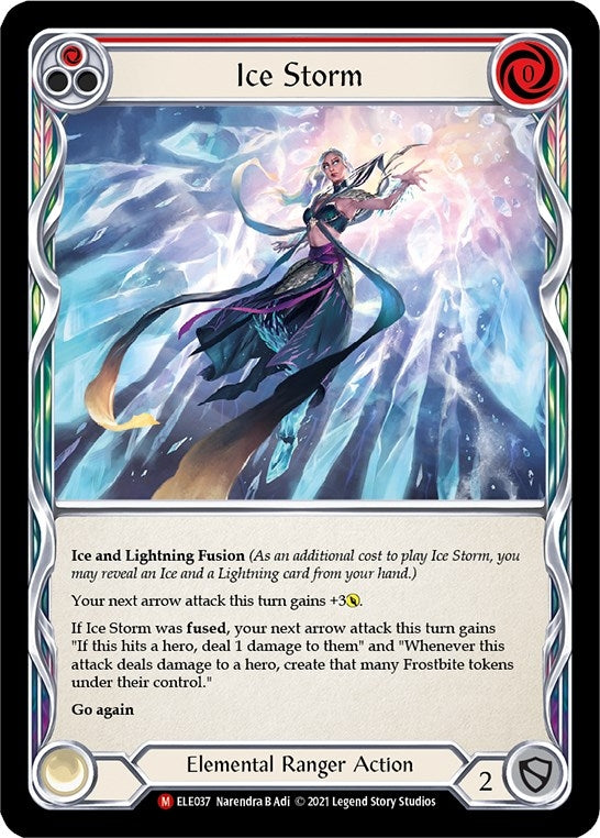 Image for Ice Storm (ELE037) (Tales of Aria) - Flesh and Blood TCG