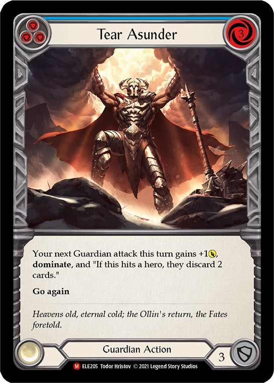 Image for Tear Asunder (ELE205) (Tales of Aria) - Flesh and Blood TCG