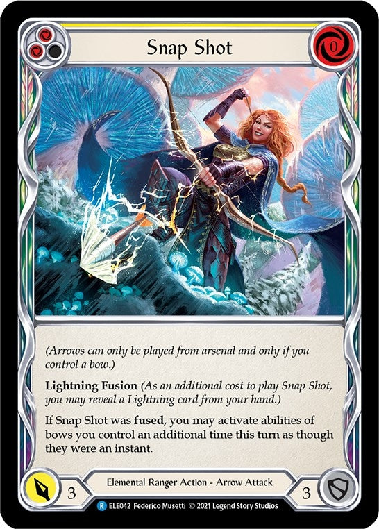Image for Snap Shot (Yellow) (ELE042) (Tales of Aria) - Flesh and Blood TCG