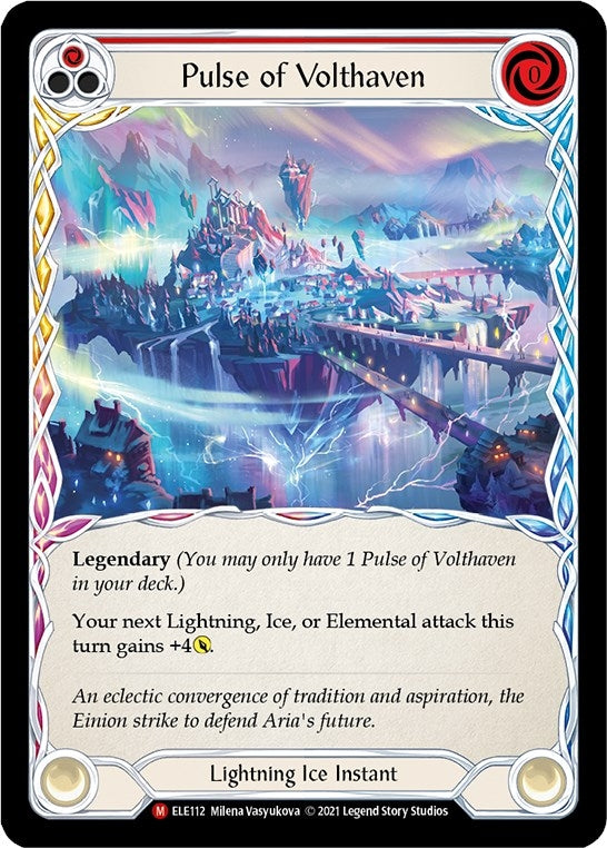 Image for Pulse of Volthaven (ELE112) (Tales of Aria) - Flesh and Blood TCG